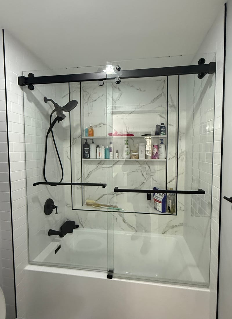 Post-and-Panel Systems — glass railing installation by Clear Choice Glass, Jupiter FL